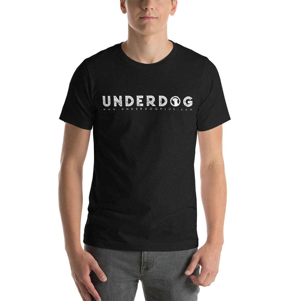 Underdog White on Dark T-Shirt