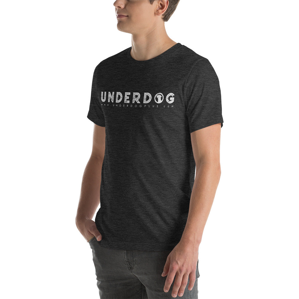 Underdog White on Dark T-Shirt