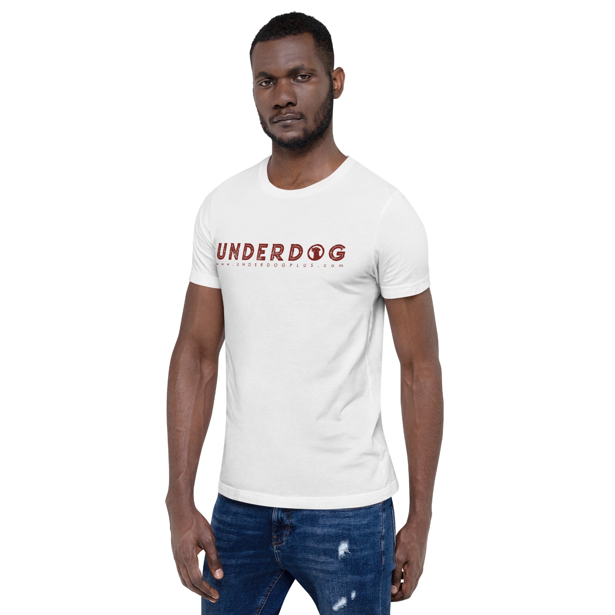 Underdog Red on Light T-Shirt